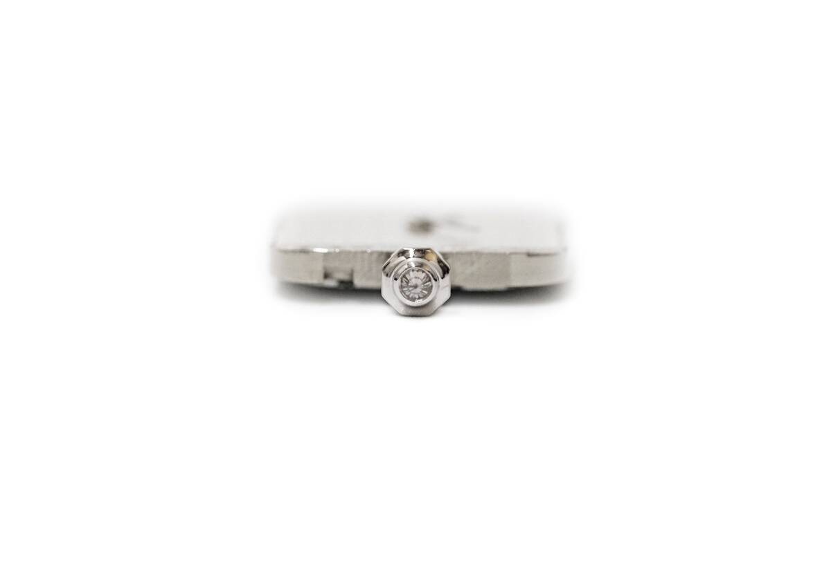 CARTIER Genuine Movement Tank Francaise SM Cal.057 WE1024S3 Silver Working