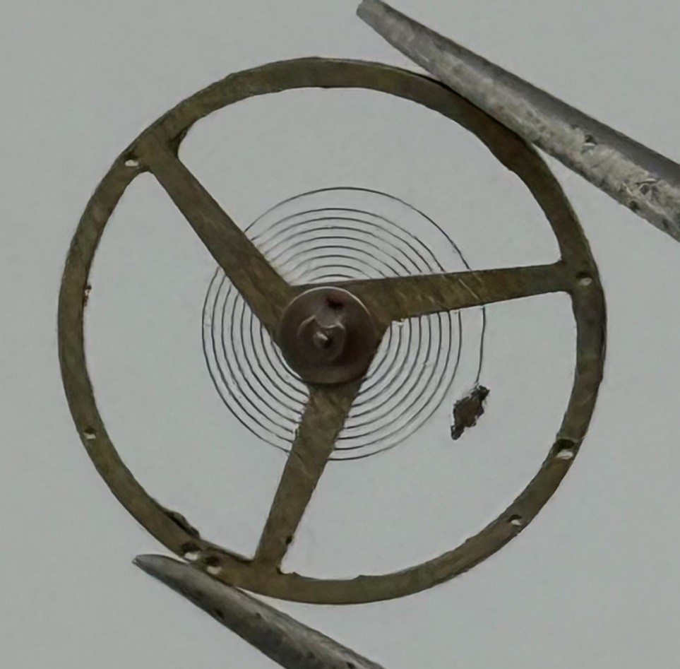 ETA 2751 2771 Balance Wheel Complete And Spring Renata 1835 Watch Movement Parts
