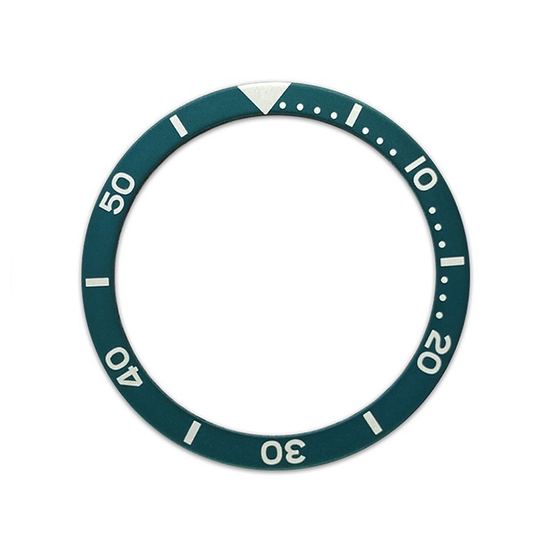38mm Flat Aluminium Bezel Insert ,for Seiko SKX007 SKX009 SRPD NH35 Watch Mod