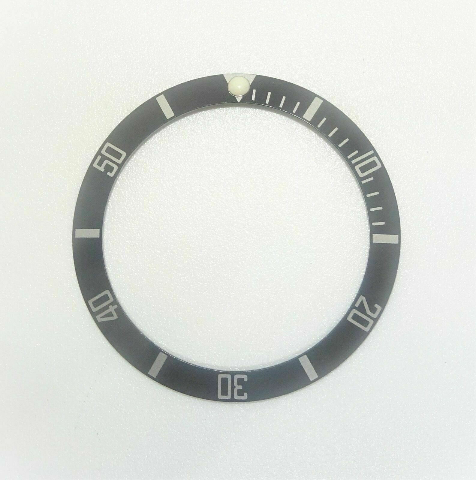 QUALITY BLACK BEZEL INSERT FOR ROLEX SUBMARINER NO DATE 14060, 14060M – UK STOCK