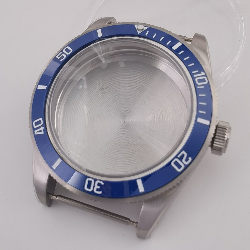 39mm Sapphire glass Watch Case Fit NH34 NH35 NH36 ETA 2824 PT5000 Movement