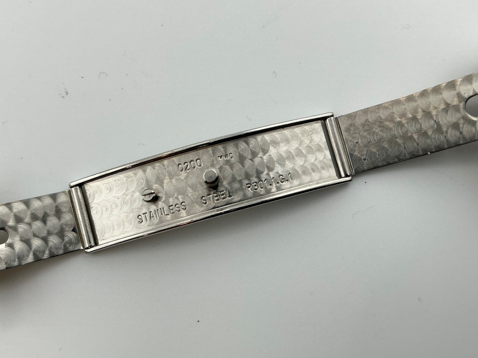 Movado Vizio 98 C2 878 & 98 C2 0878 18k solid gold & S/S Clasp for 35mm case