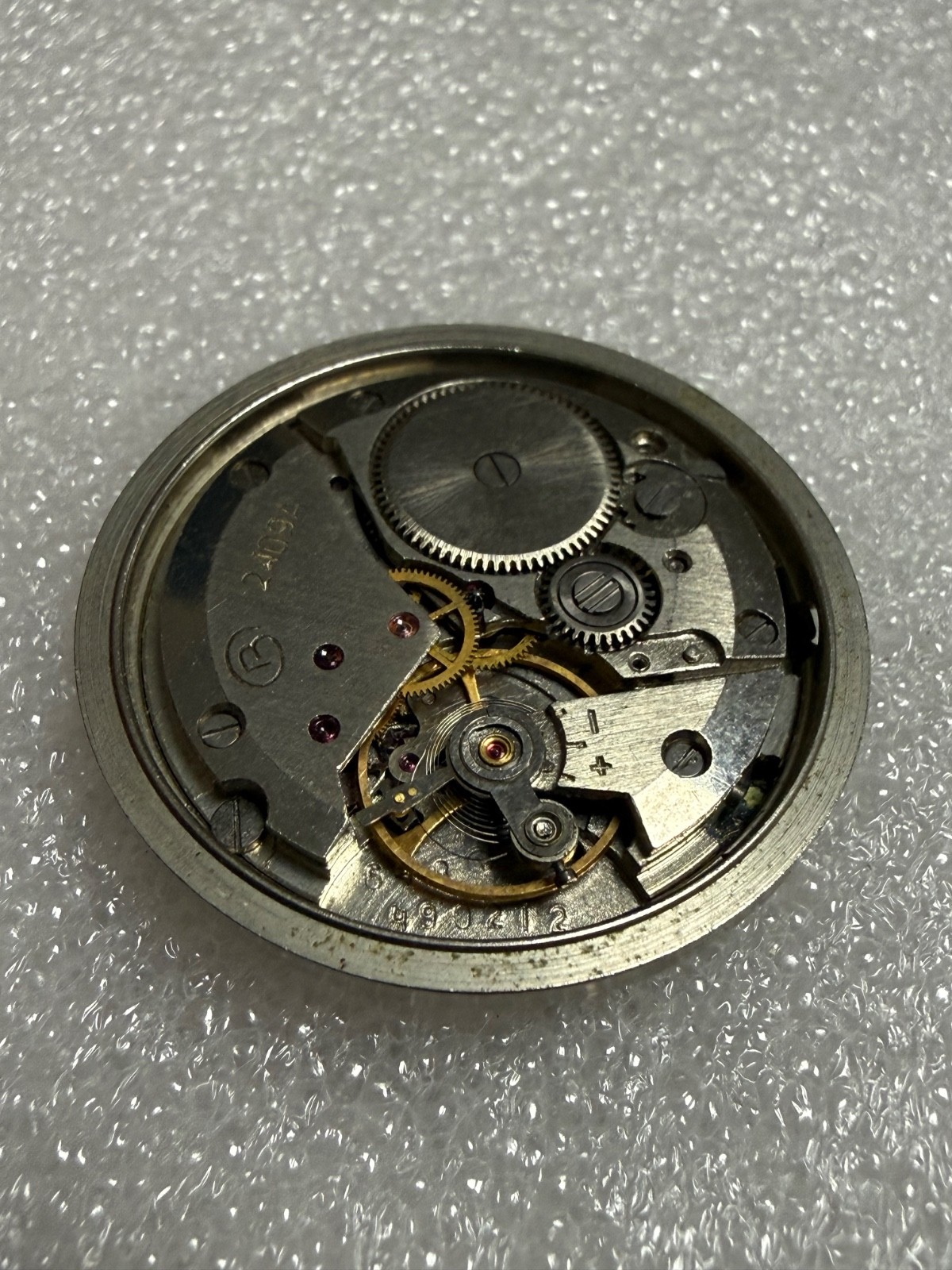 Watch movement USSR Vostok Cal.2409A plus Dial.For parts.