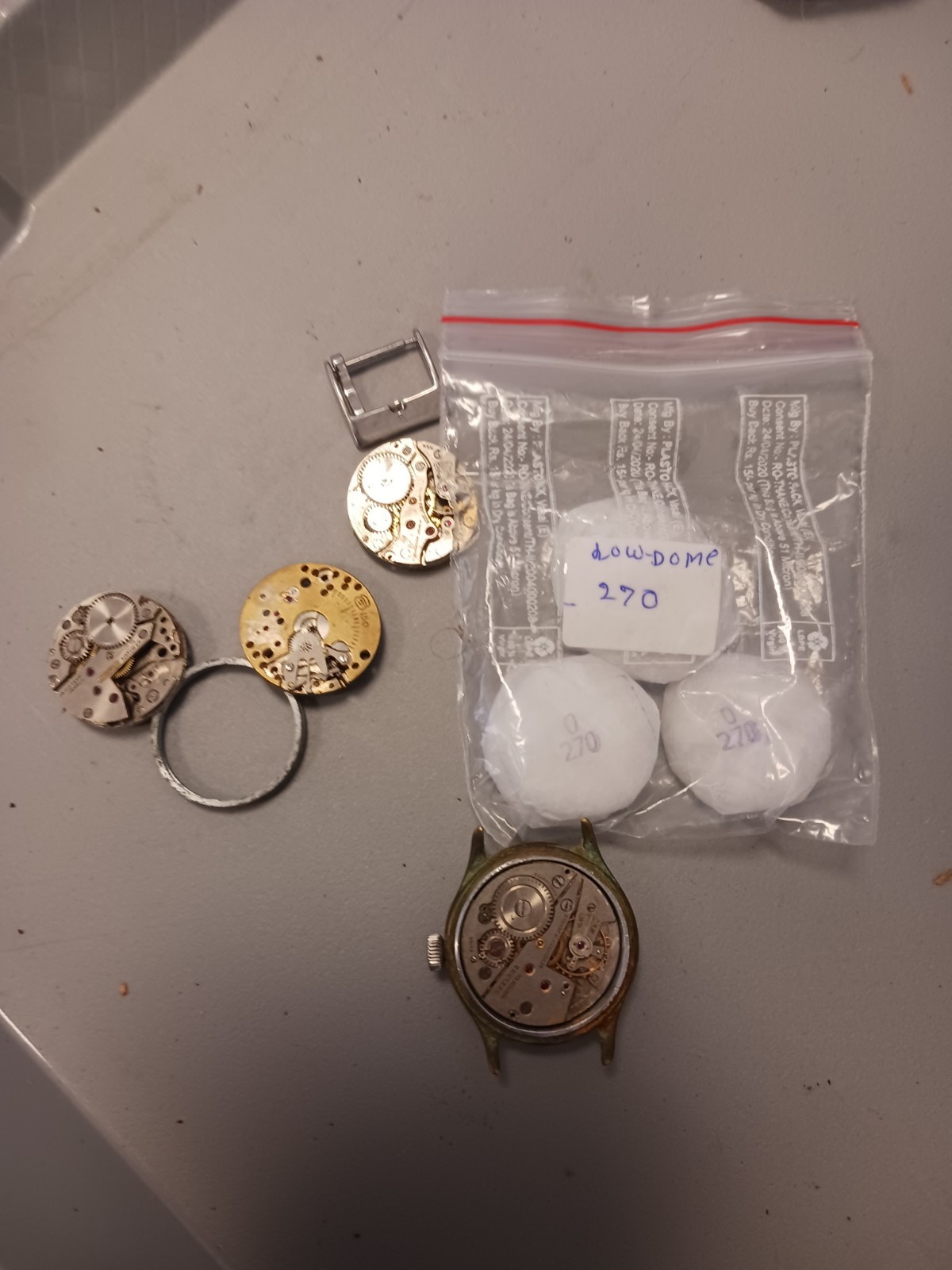 Seeland Vintage Watch Parts