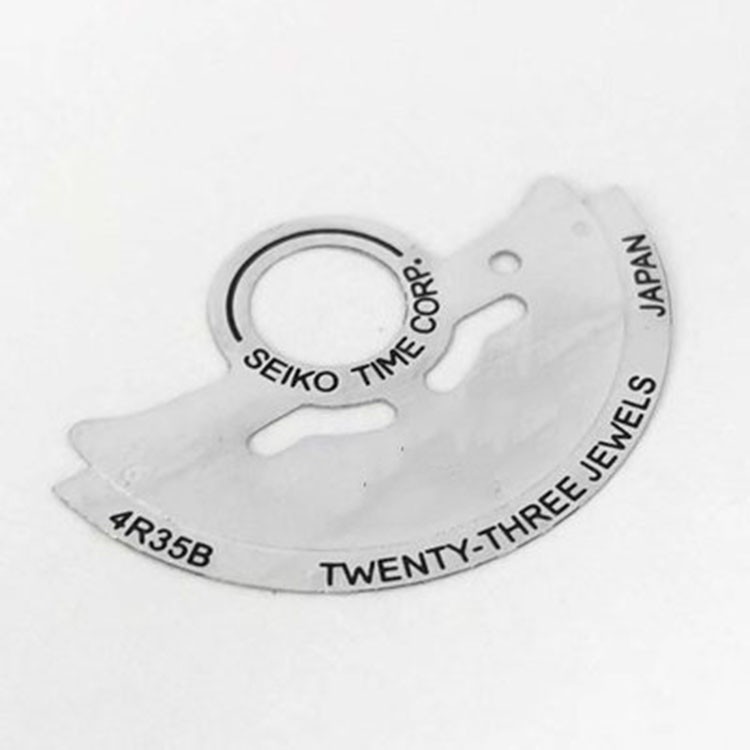 Metal Lettering Sheet Automatic Hammer Patch For NH35, NH36, 4r35B Movement