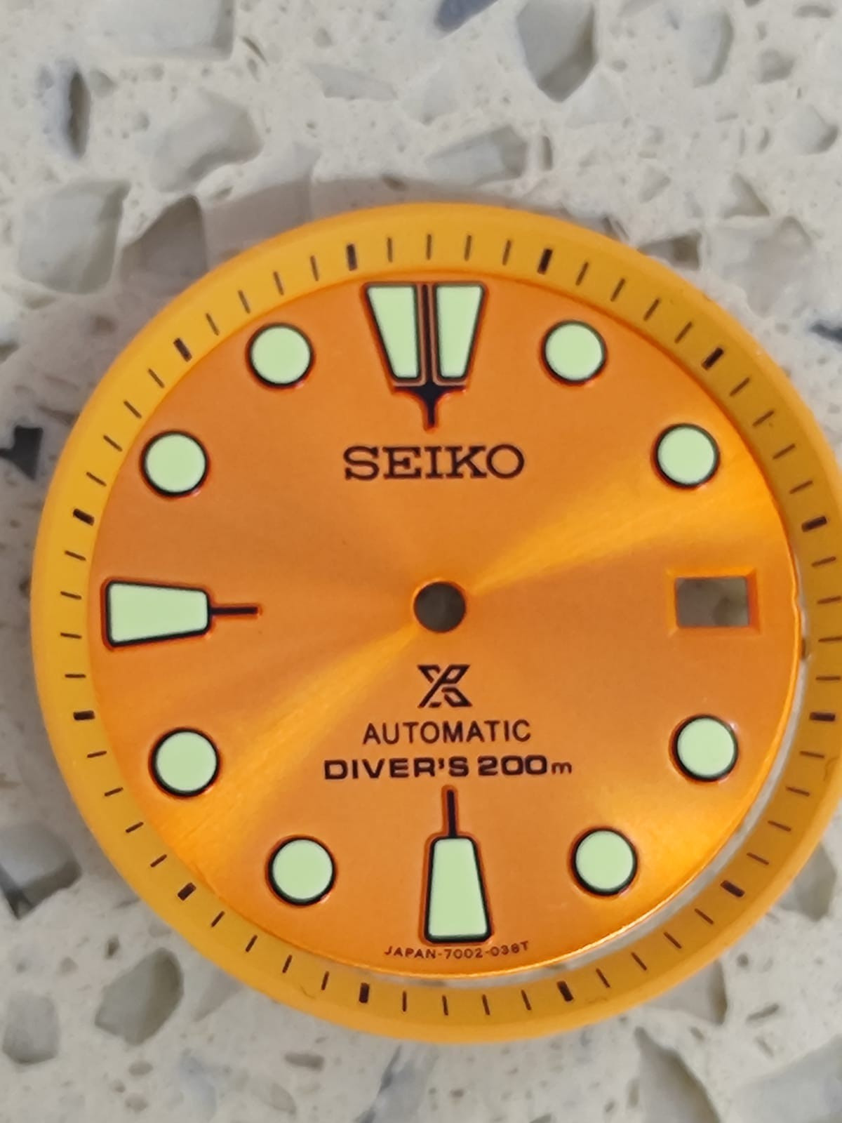 Original Seiko Diver 7002-7000/7001& other Part Orange Dial & Ineer Dial NOS