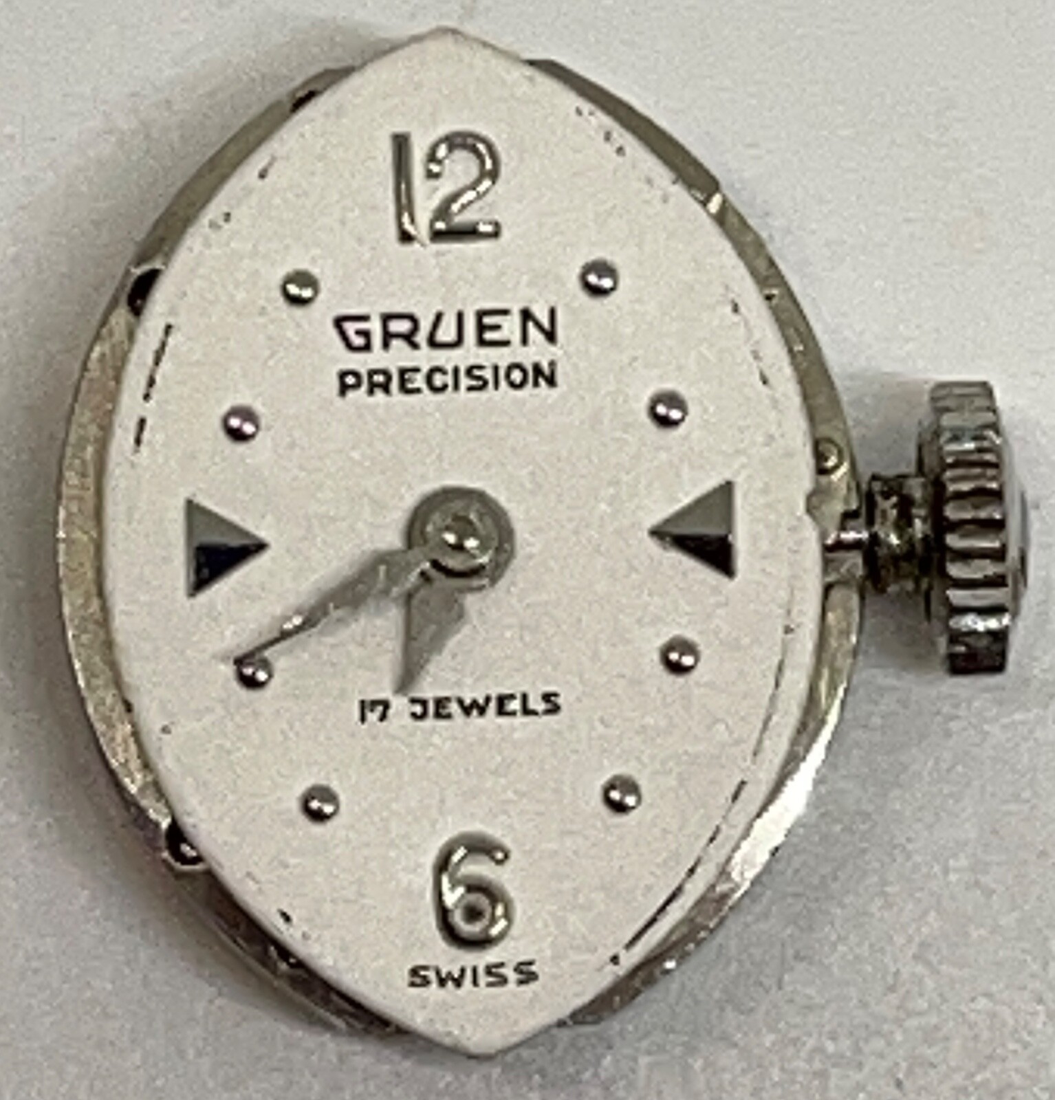 GRUEN PRECISION 294 R MOVEMENT 17 Jewels Runs