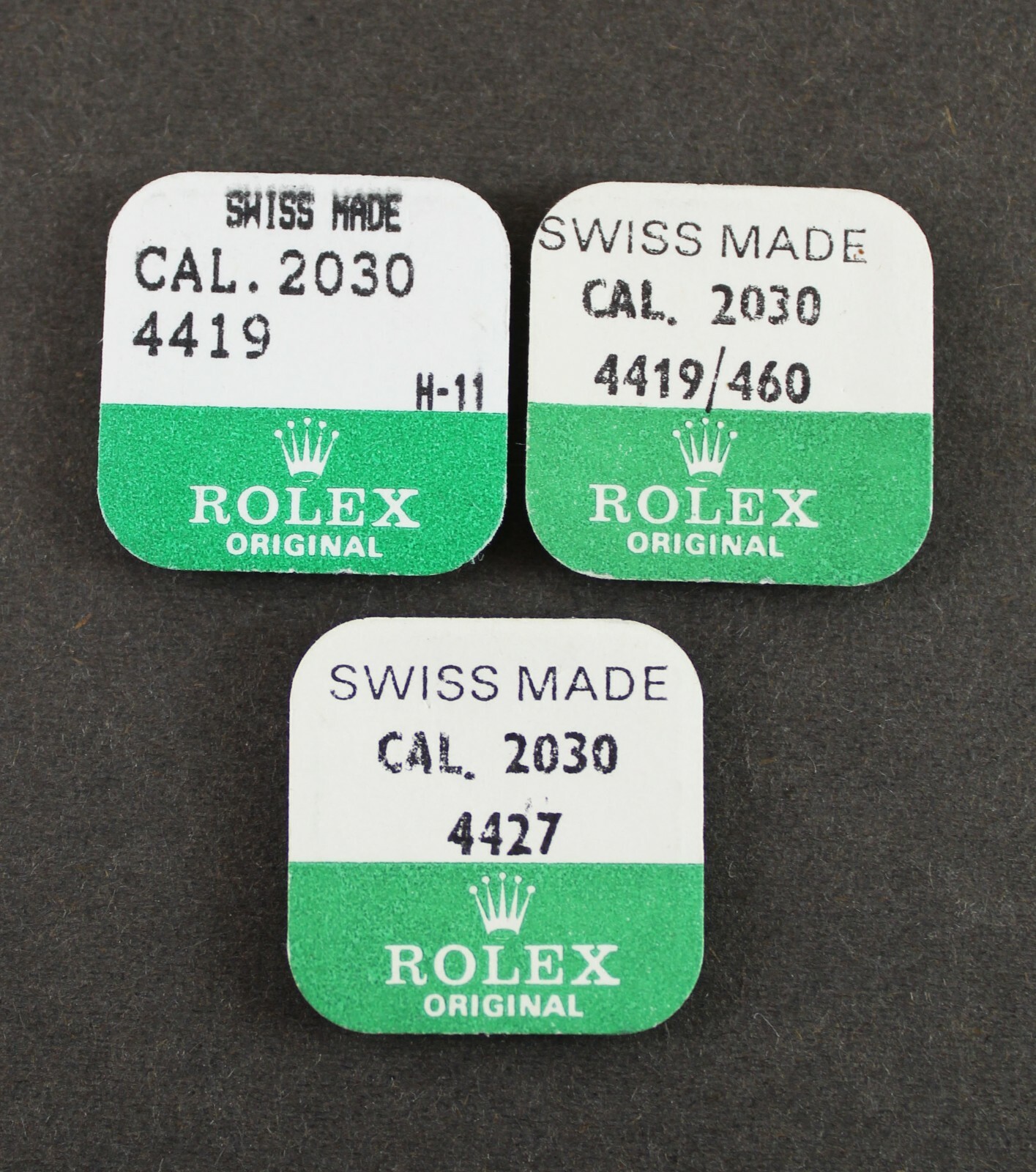 Genuine Ladies ROLEX watch movement parts for Caliber 2030. New. Sold Separately