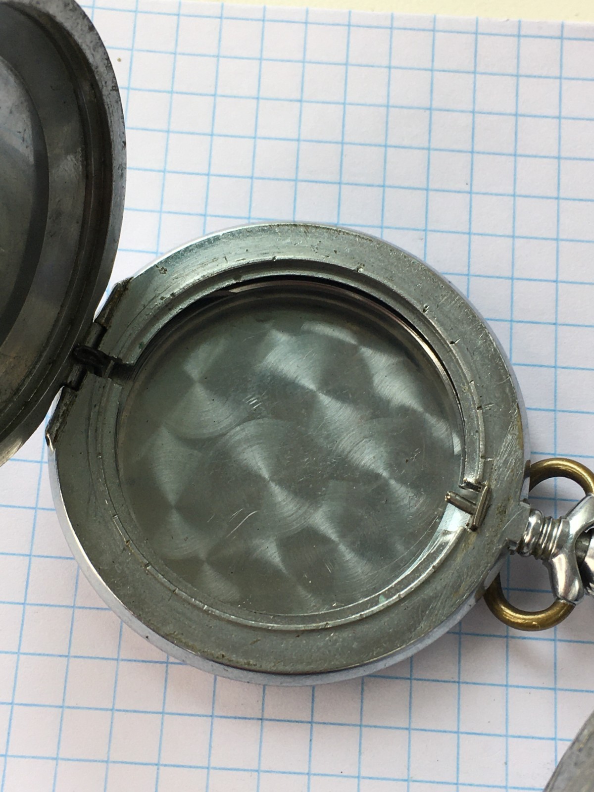 Lot of 7 Pocket Watch Molnija cases soviet. for spare parts or for restoration.