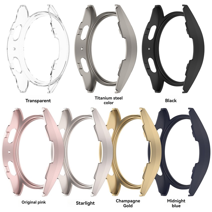 For Samsung Galaxy Watch 7 40mm/44mm Protective Case Half Wrap Case Cover Parts