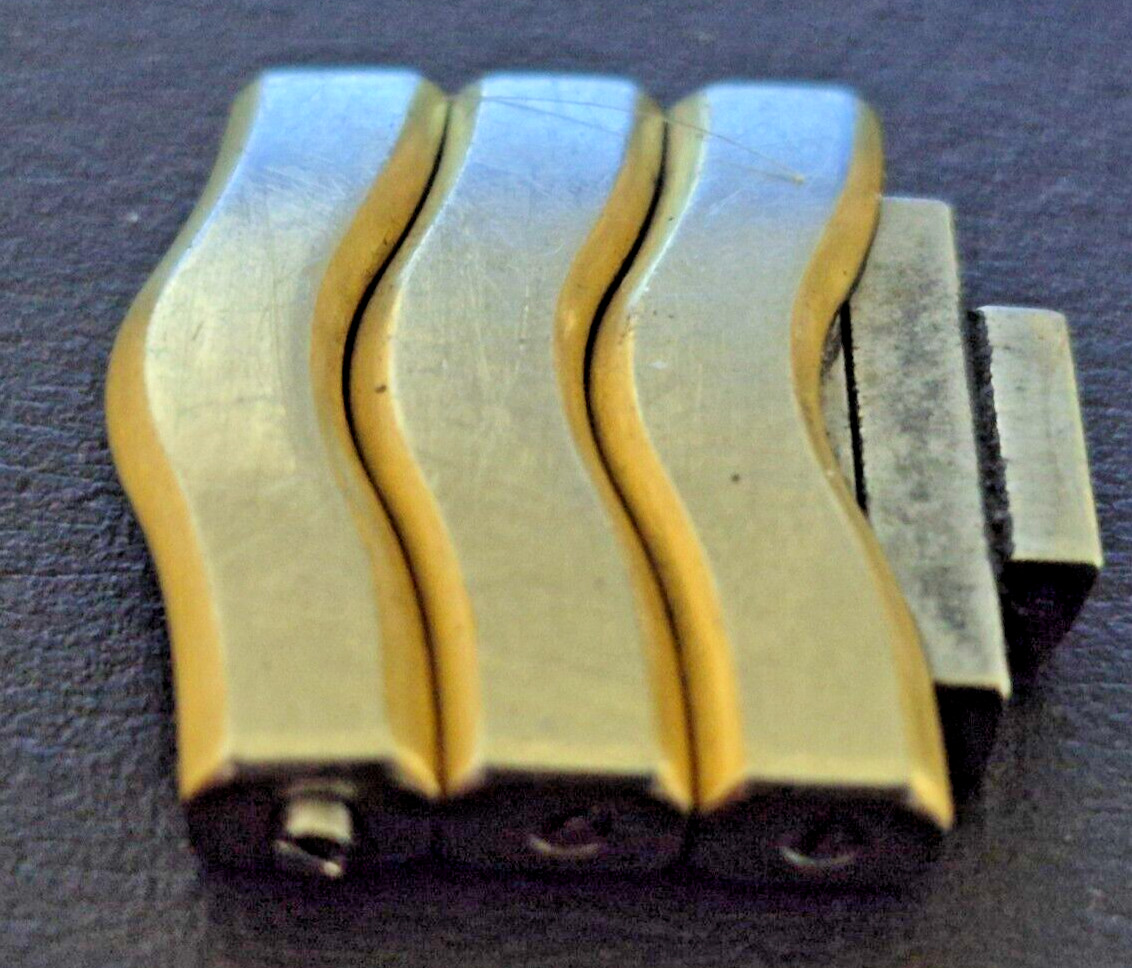 Ebel Classic Wave 19.5 mm Expansion Extra Links Gold and Steel 3 Total & Screws