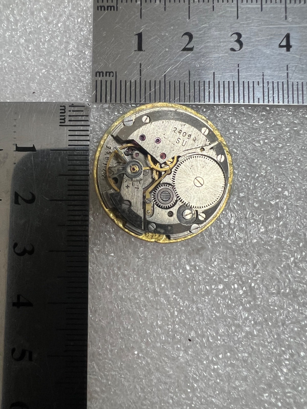 Watch movement USSR Vostok Cal.2409A plus Dial.For parts.