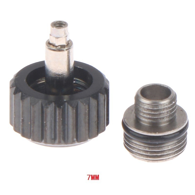For Rolex Watch Replacement Crown 7mm Metal Repair Part Gold Silver Black Rose