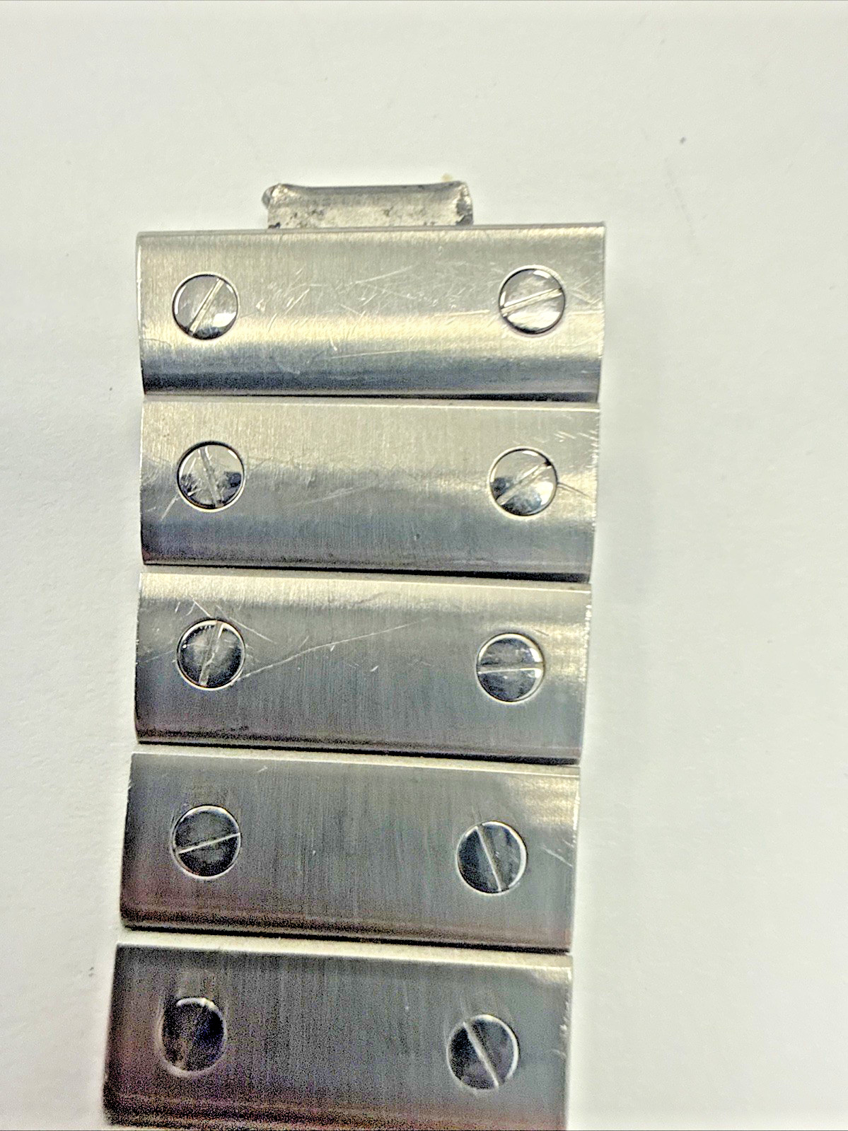 Cartier Santos Section Of Links Steel Original Not Complete # e12397