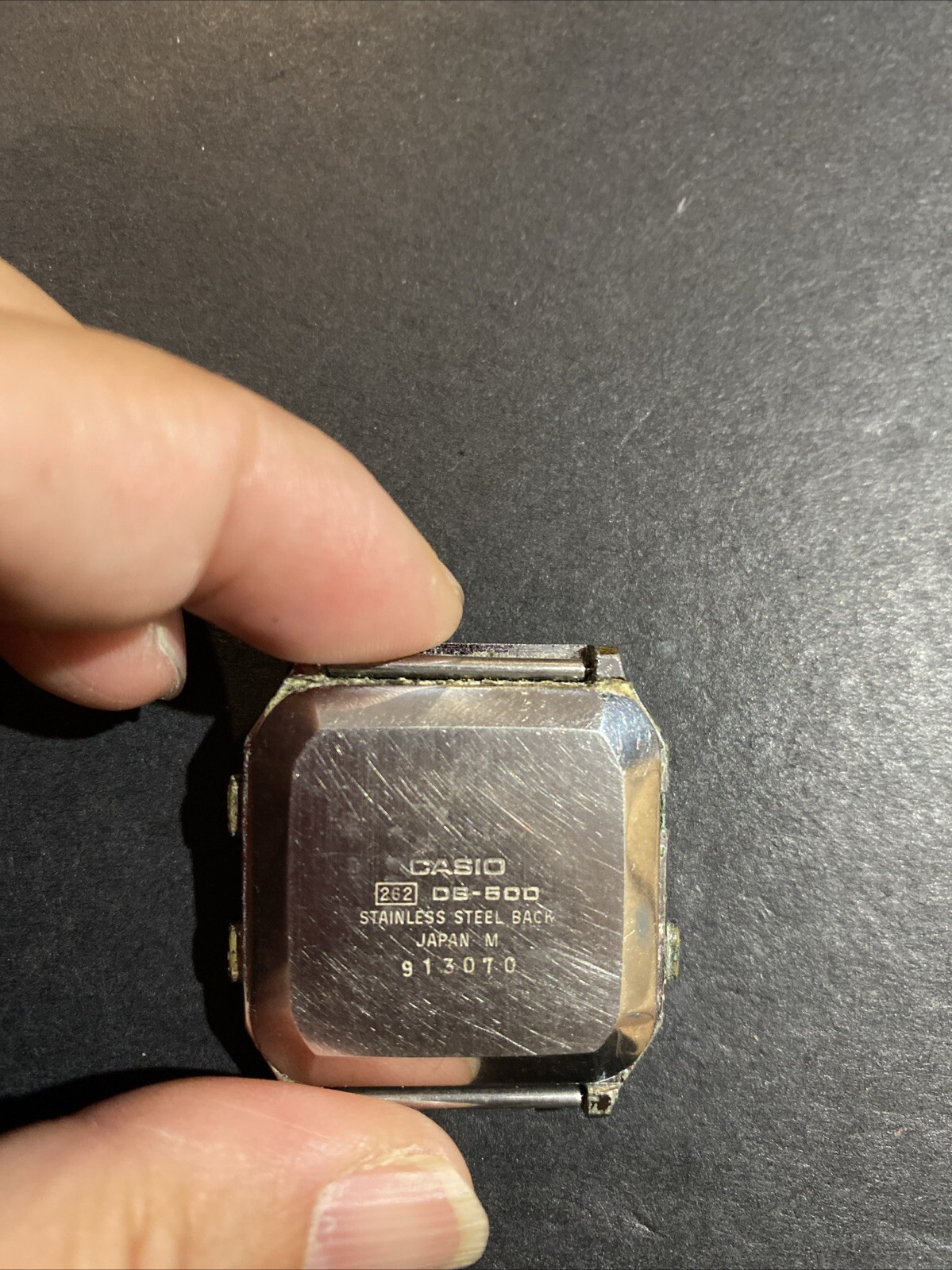 Casio Data Bank 262 DB-510 Quartz Digital Vintage Watch For Parts
