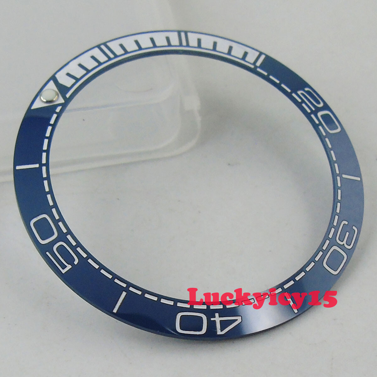 Solid 38mm Ceramic bezel insert fit for 40mm SUB men’s watch luminous dot