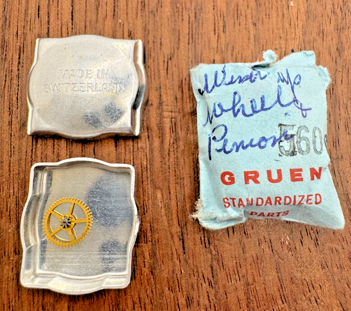 Gruen 560ss watch Wind up Wheel Genuine Gruen Watch Parts NOS