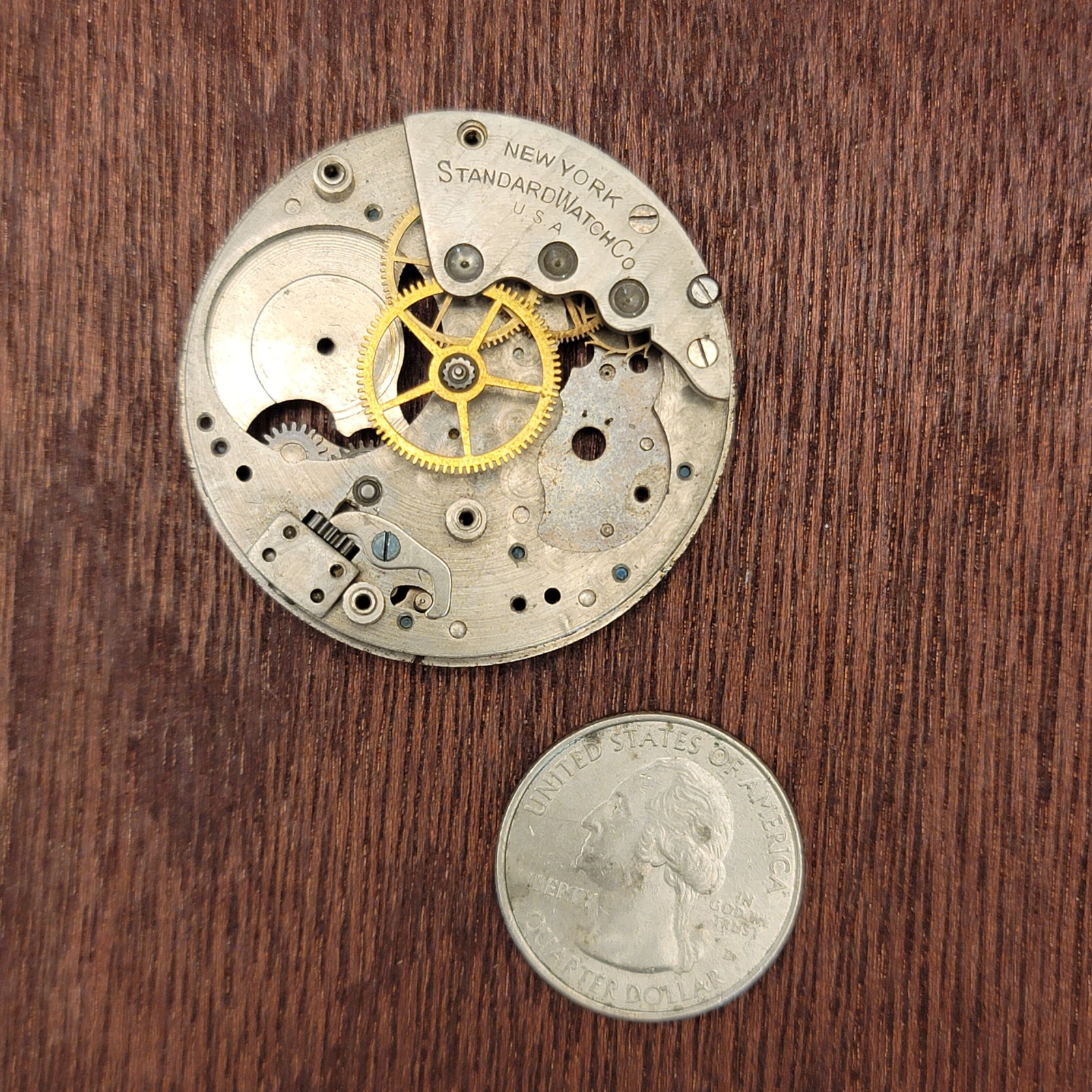 VTG Watch Movement for Parts or Steam-punk Project – New York Standard Watch Co