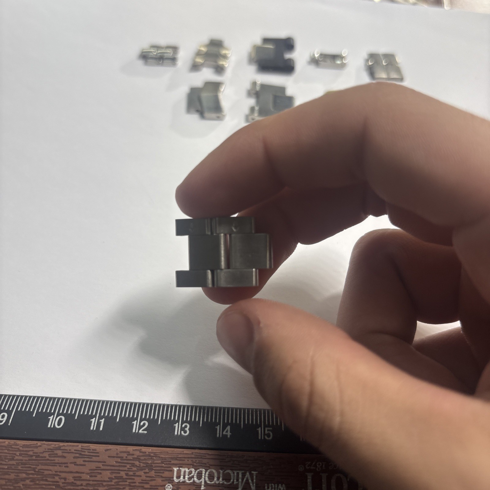 MOVADO ASSORTED LINKS (ALL AS IS)(PACKAGE DEAL)