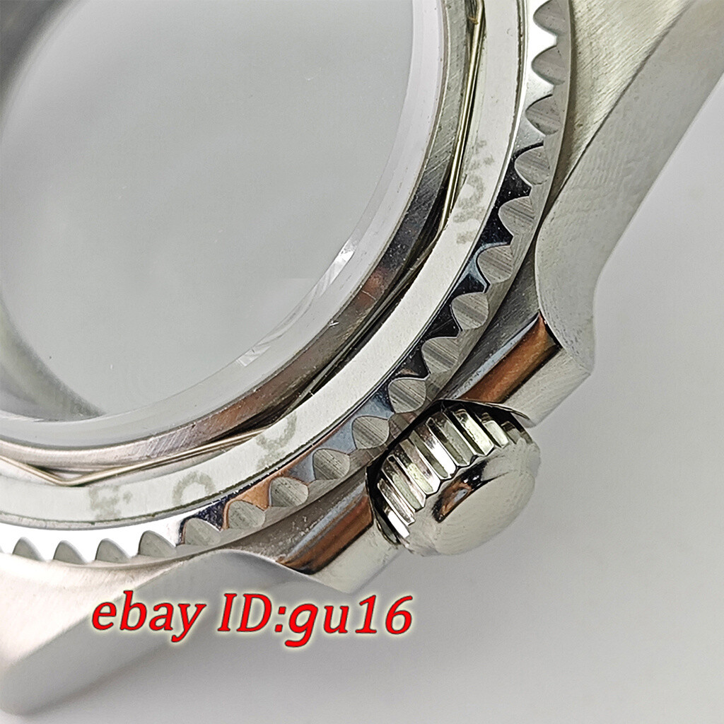 40mm Watch Case with Bezel Fit NH35 NH36 ETA 2824/2836 Miyota 8215 821A 8205