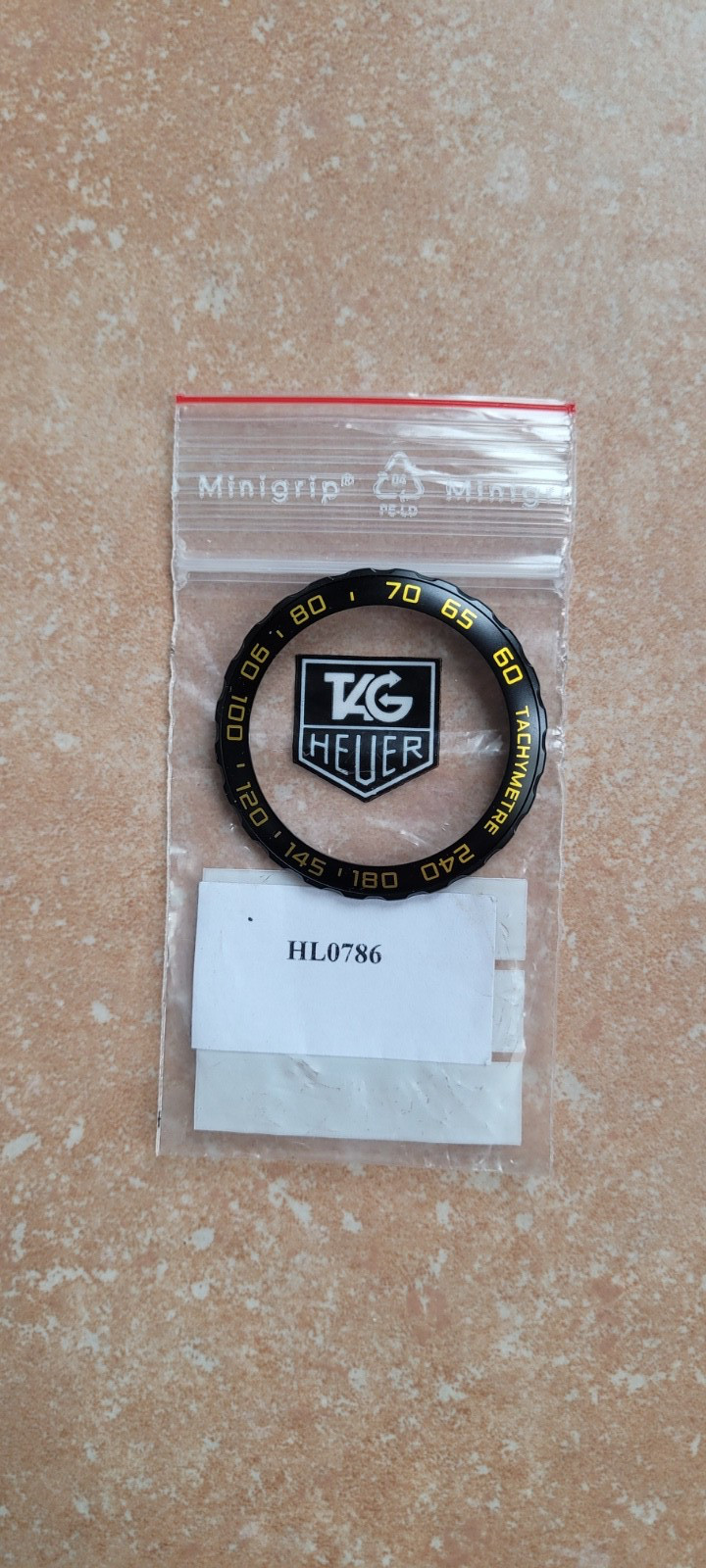 Tag Heuer CAU111E HL0786 Mens Formula 1 Series Watch Bezel Black Titanium Yellow