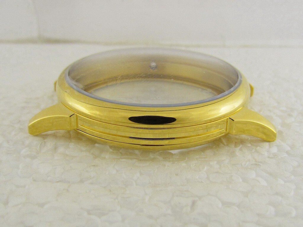 Gold Steel Case NEW!! for Movement IWC Patek Philippe Omega Rolex Chopard Zenith