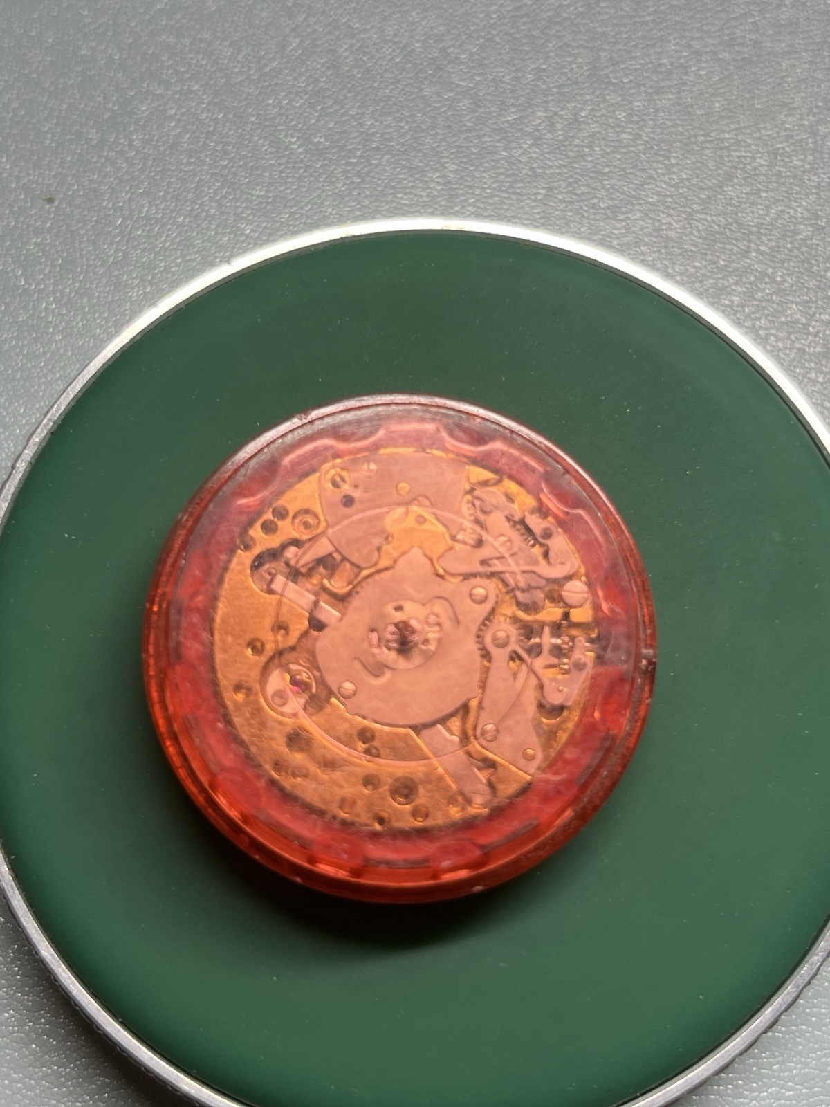 NOS RUNNING Elgin Cal. 978 Manual Alarm Watch Movement 17j