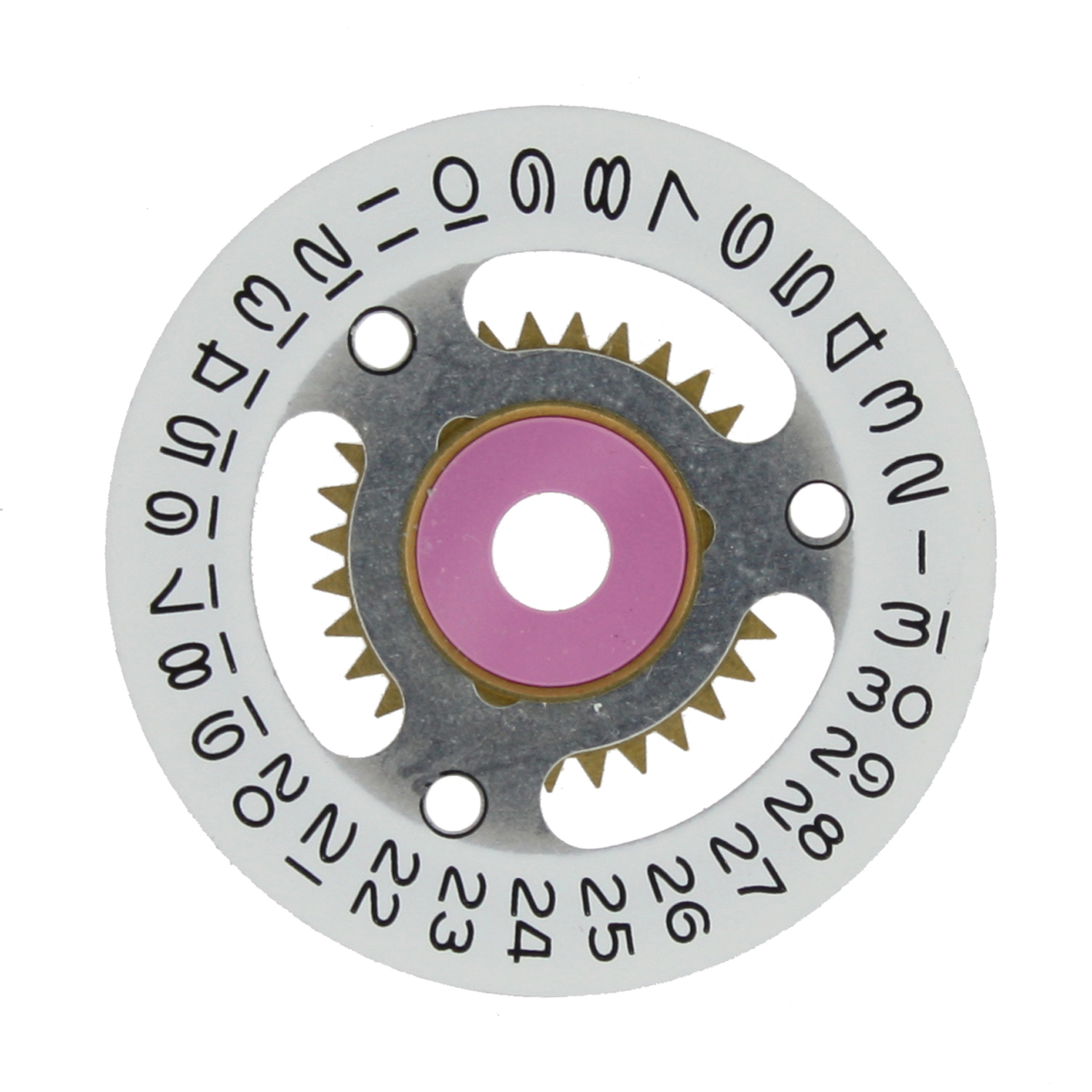 Calendar Date Disc to fit Rolex Ladies Date Just 2135 white color