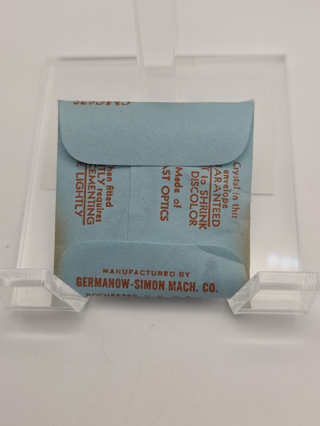 G-S Watch Crystal CMC675 Helbros 24.3X24.1