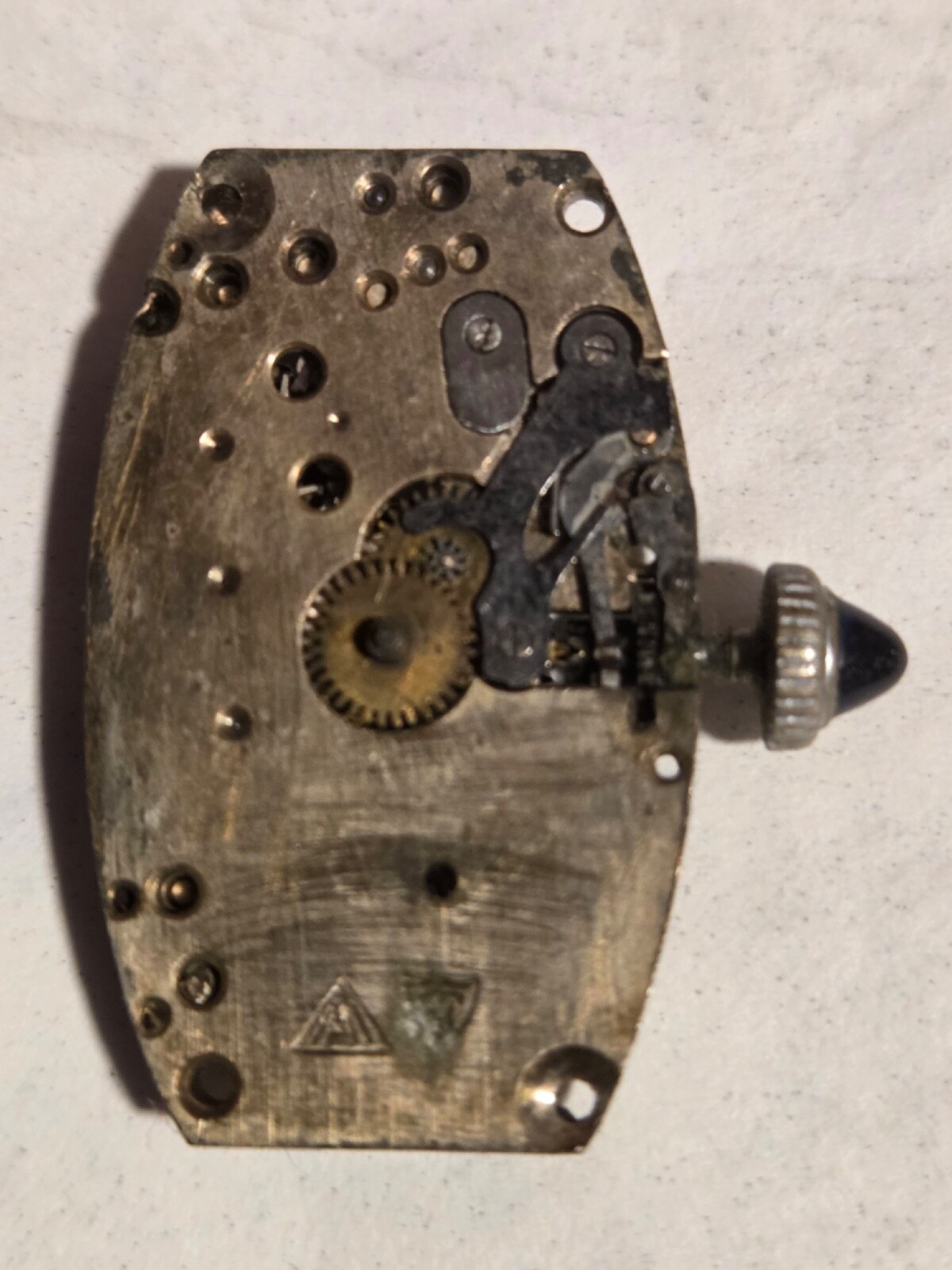 Two (2) A.Michel 640 movements. Partially disassembled, with parts.