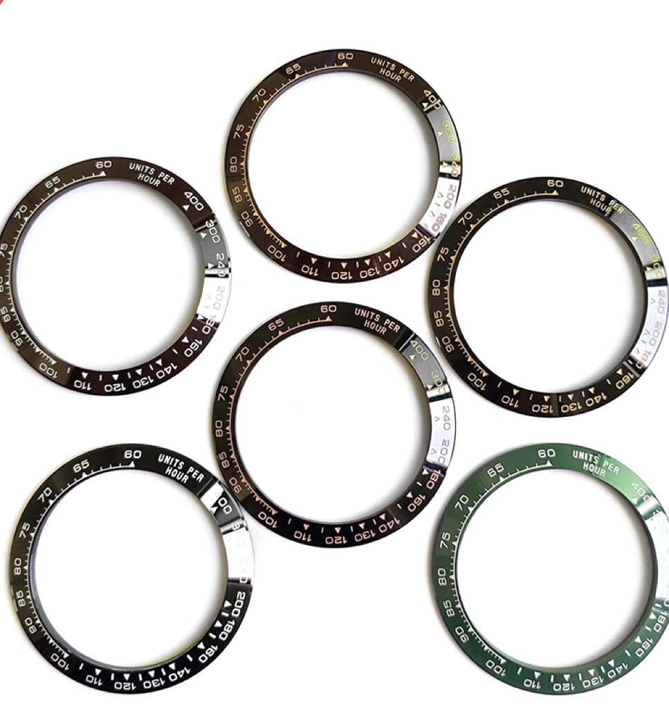 CERAMIC BEZEL INSERT W/3M TAPE FOR Daytona 116500 Quality Replacement Parts
