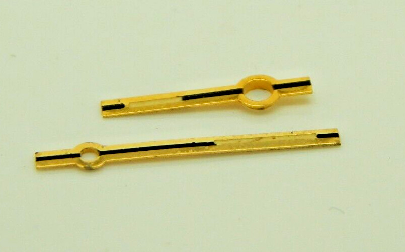 Genuine Caravelle 11OBAC GSQ 24 TRIT BLK FIL Set of Hands Watch Part 63-64 NOS