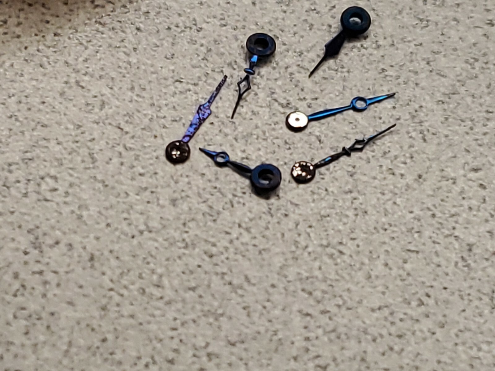 Julgar Asst Of Blue & Violet Moon-Cathedral-Index Hands-Swiss Bracelet Watches