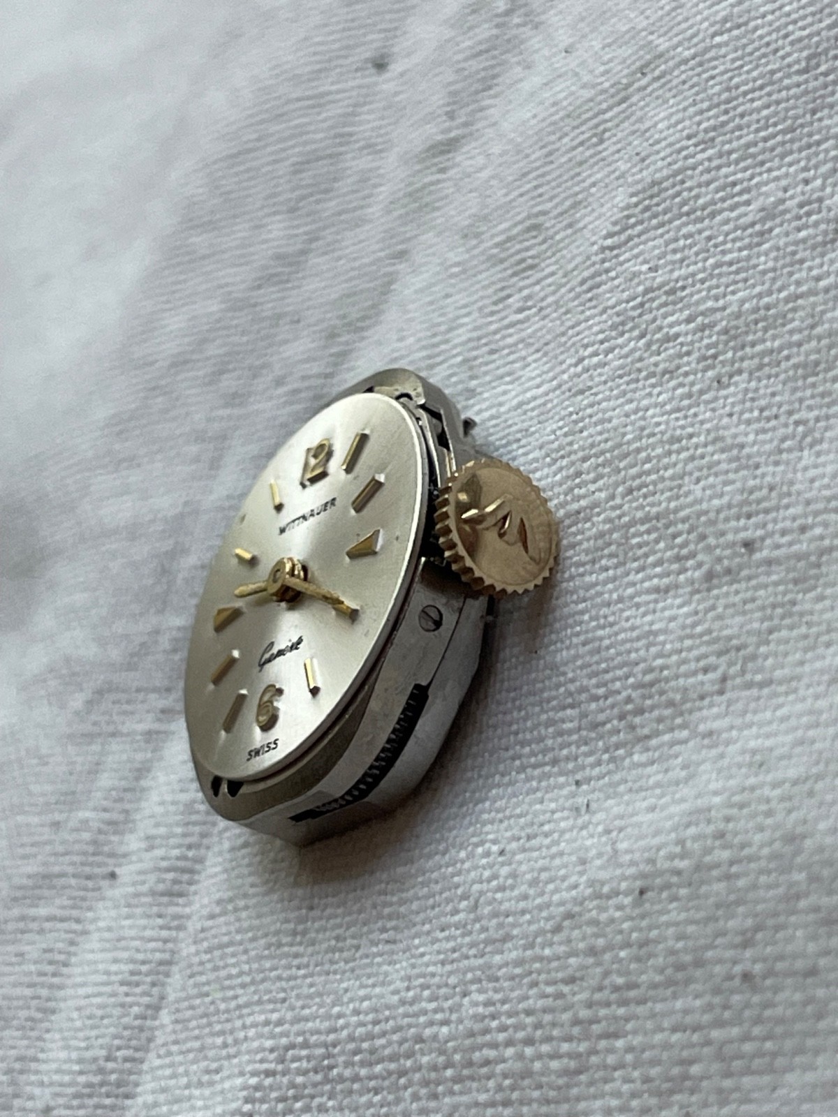 Wittnauer 6N7G5 – movement for ladies watch RUNS, lot2507