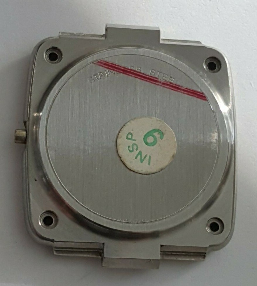 Longines Monobloc Steel Back Case Number 4909-950 + Crystal, Crown, Dial, Hands