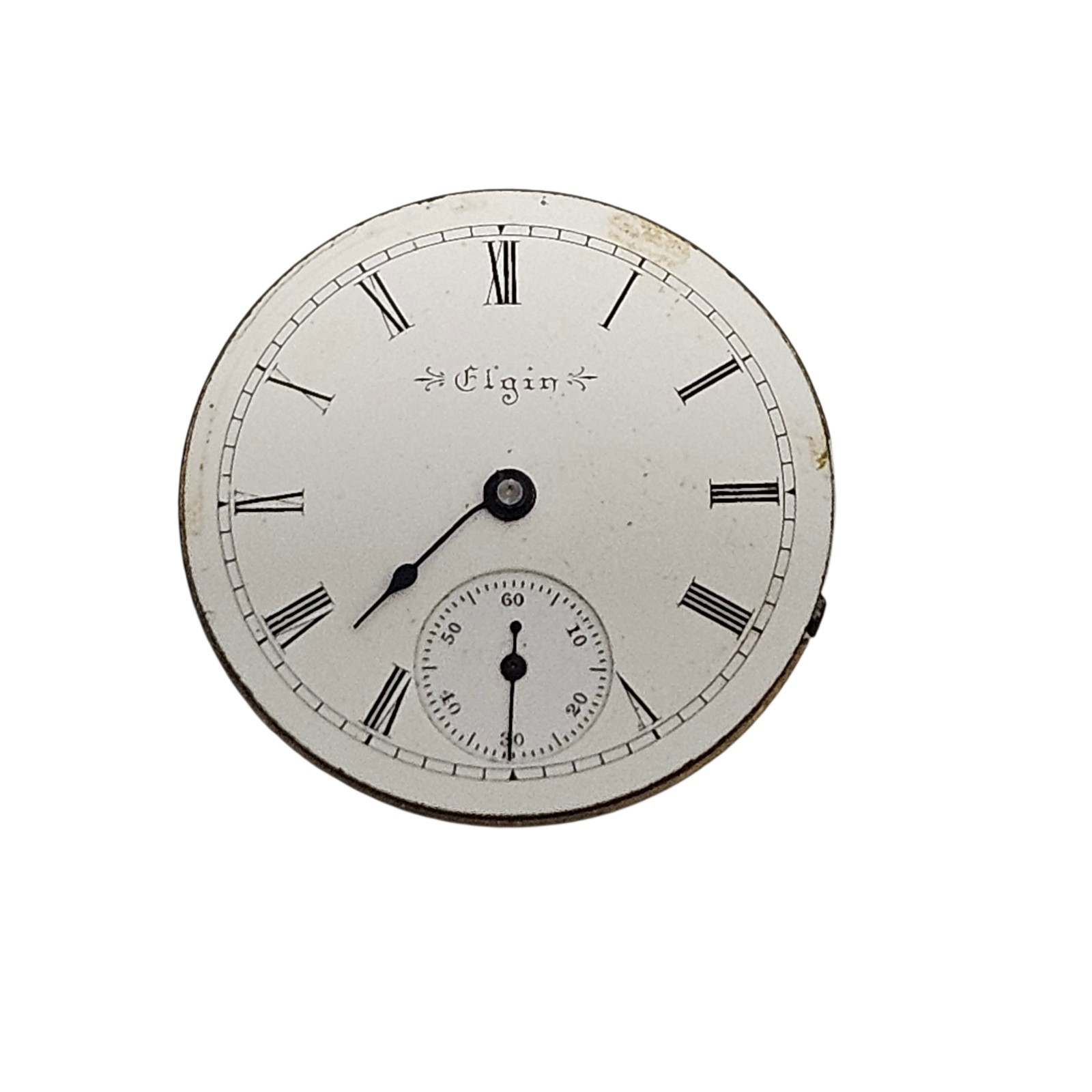 Antique 1899 Elgin Size 0s 7 Jewels Model 1 Pocket Watch Movement Grade 109