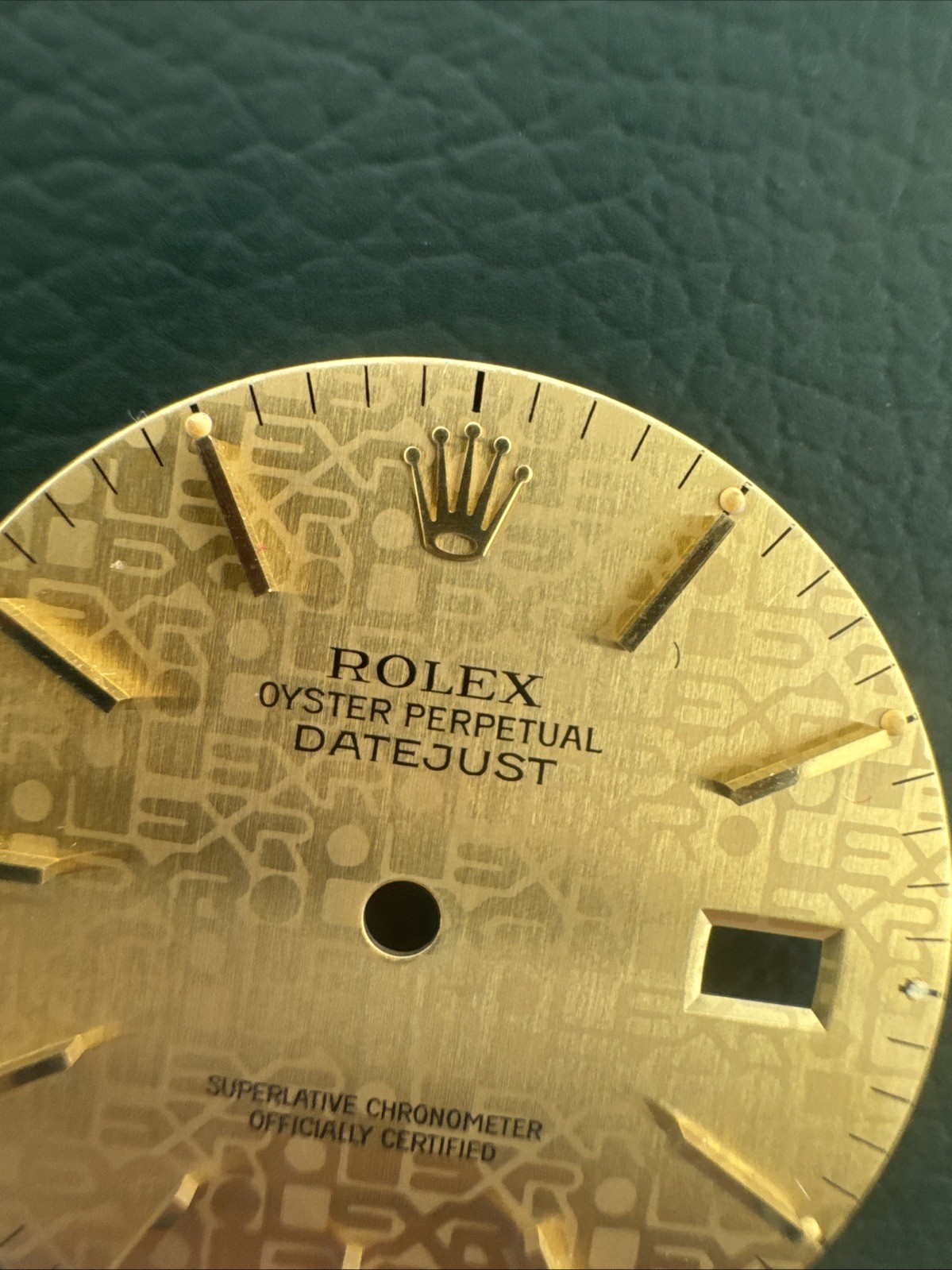 Rolex Datejust 36 Factory Champagne Jubilee Dial w/ Gold Hour Markers 16013 – D2