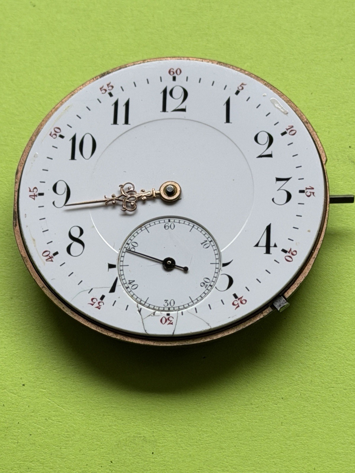 IWC SCHAFFHAUSEN CAL. 53 MOVEMENT, 19 LIGNES, 25 JEWELS, CA. 1900 RUNS, NICE!