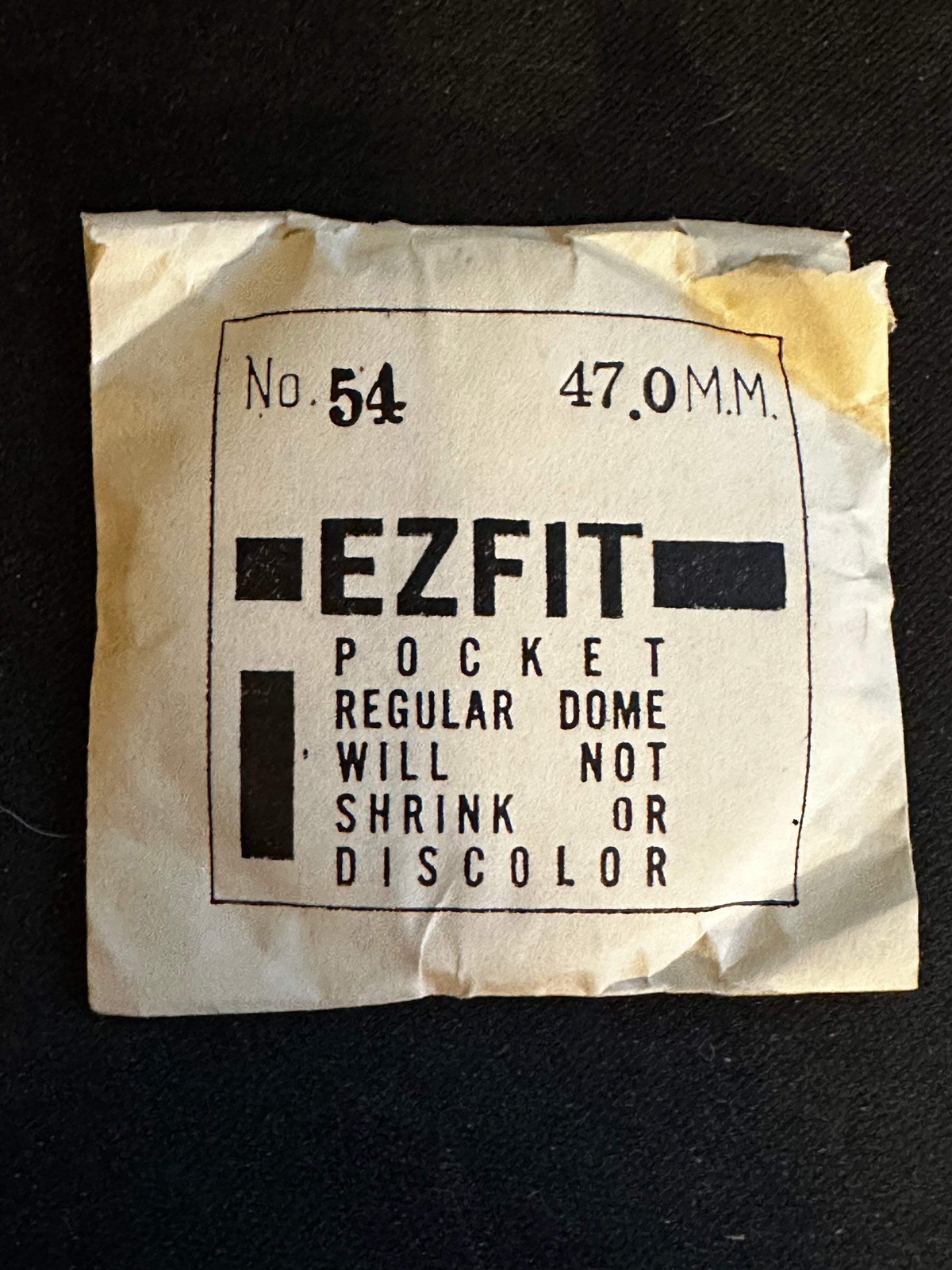 EZFIT Pocket Watch Crystal No. 54, 47.0mm – New