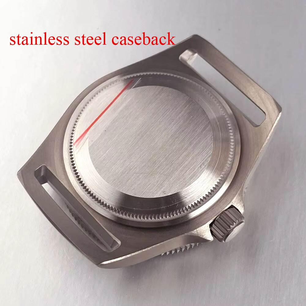 42mm Tactical Frog Dive Titanium Watch Case Sapphire 200M Waterproof Fit NH35