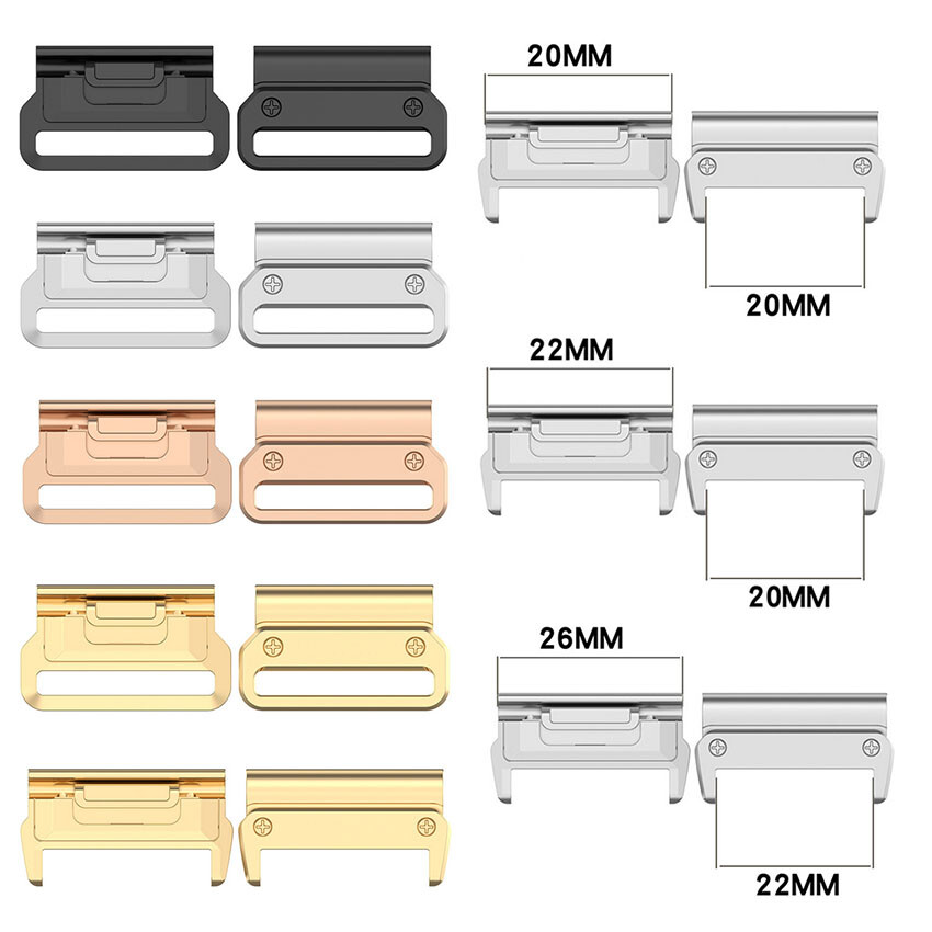 20mm/22mm/26mm Watch Band Connector Adaper for Garmin Fenix 7S 6S 5S 7Pro 6X GPS