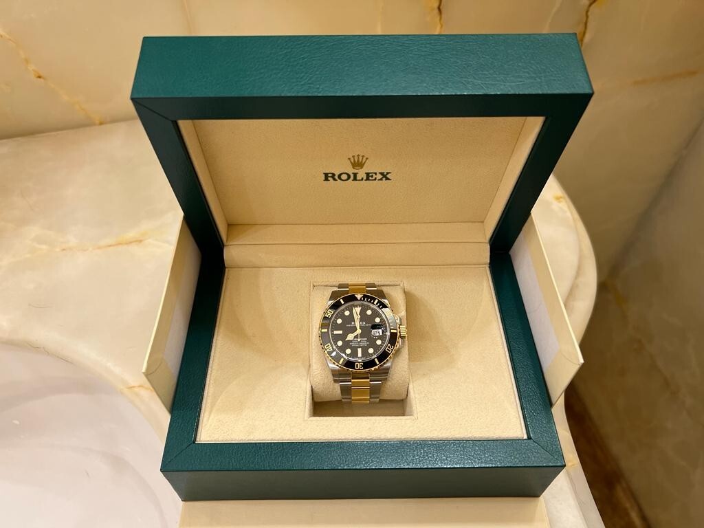 Rolex Submariner Steel Gold New 126613LN