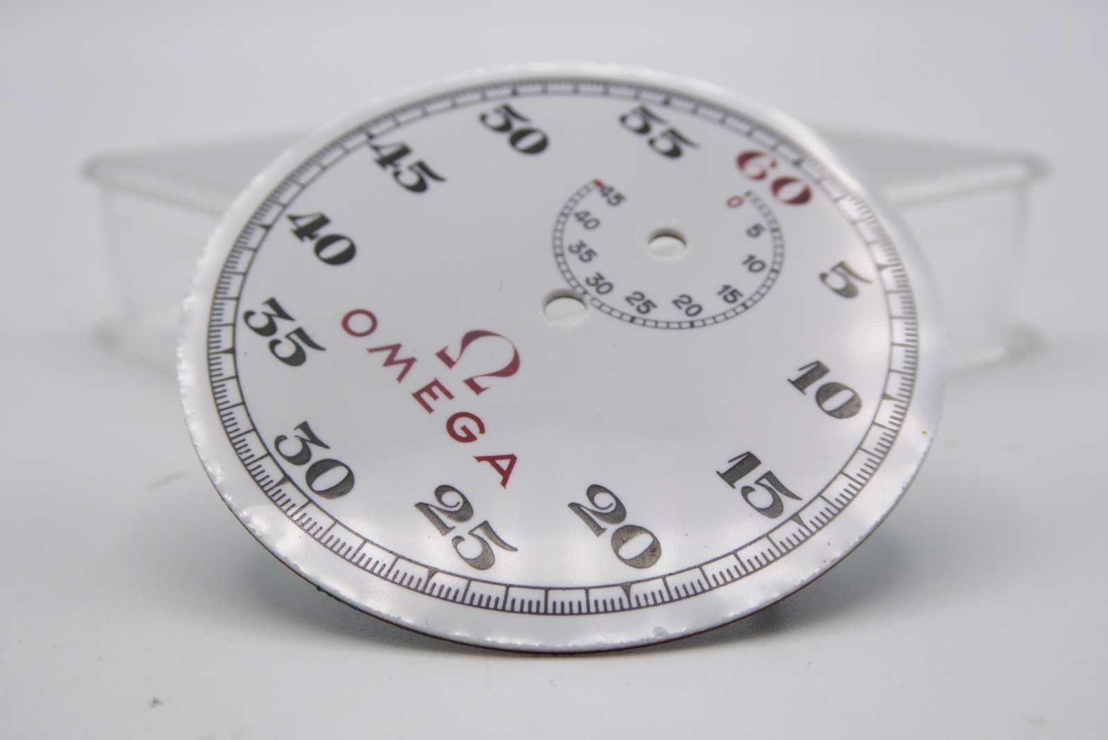 Omega stopwatch vintage dial 43.67mm