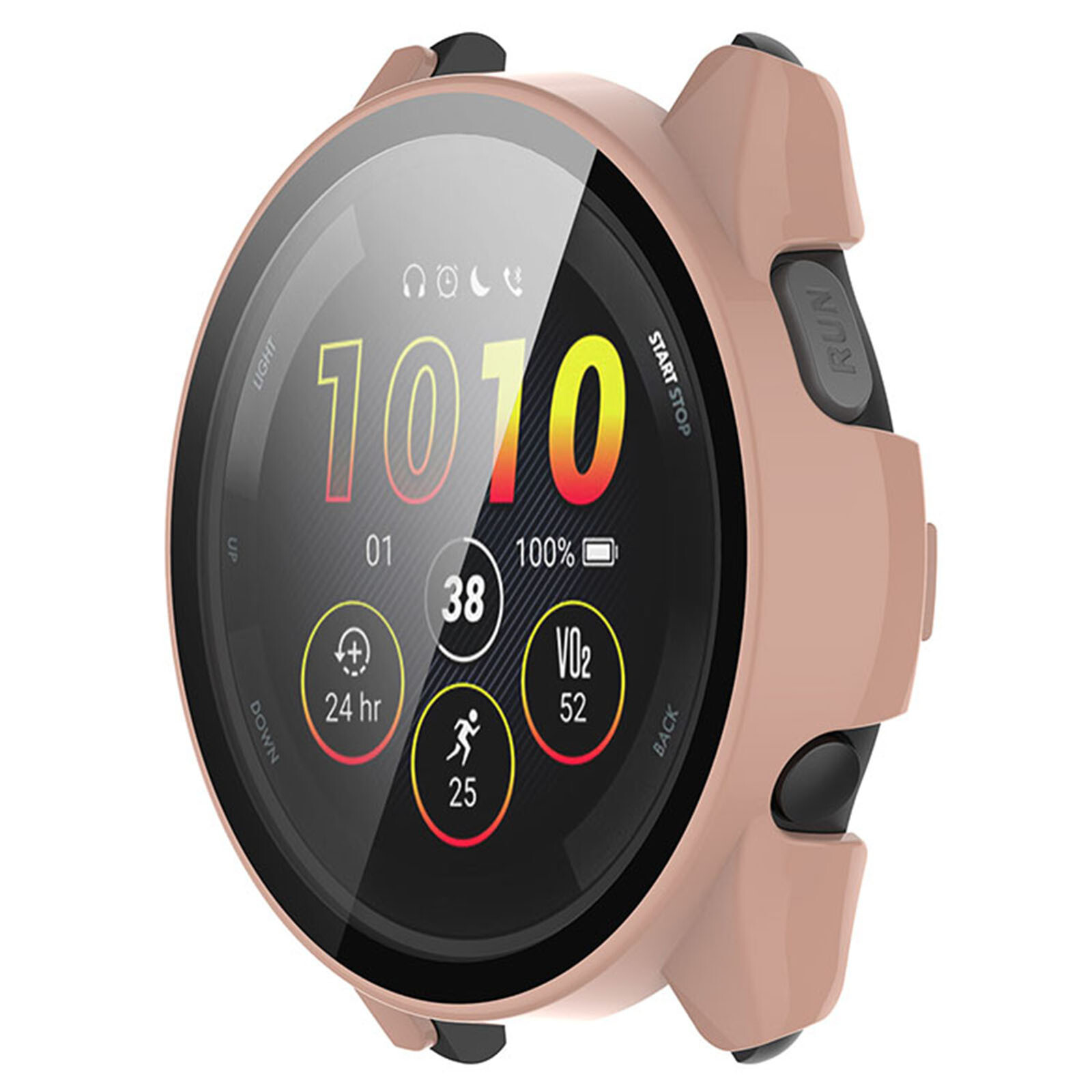 Case For Garmin Forerunner 265/265S Smart Watch PC Cover Screen Protector Shell