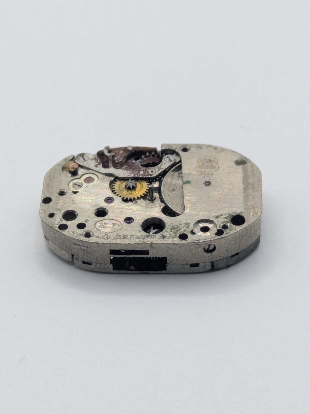 Rotary P120 Cal. 390 Manual Wind Watch Movement 15 Jewels Swiss Parts Repair