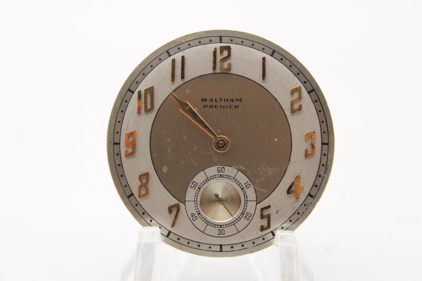 1940 WALTHAM PREMIER POCKET WATCH MOVEMENT 30614729 GRADE 221 12s 21j (JA2)