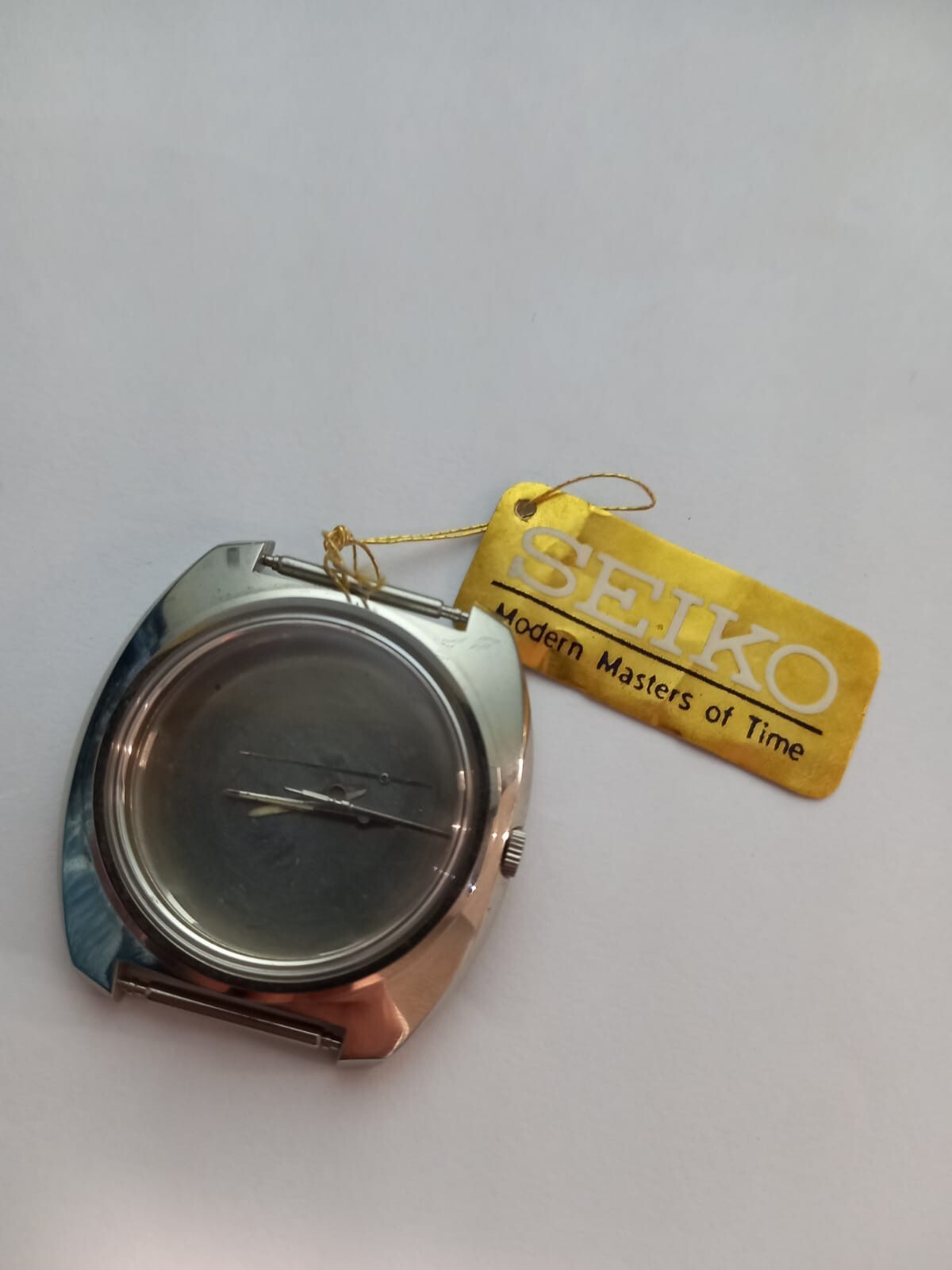 Seiko 7006-7000 Part CASE & Hands & crown Japan – sample NOS 1979