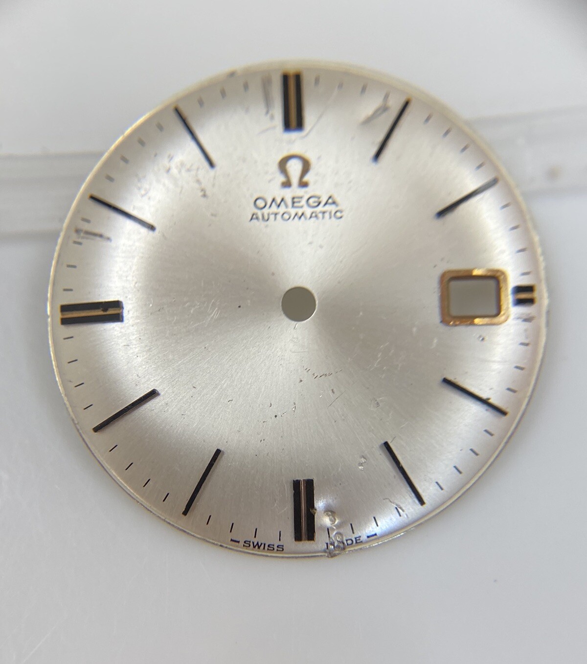 Original Omega Caliber 565 Silver/Gold Stick Dial