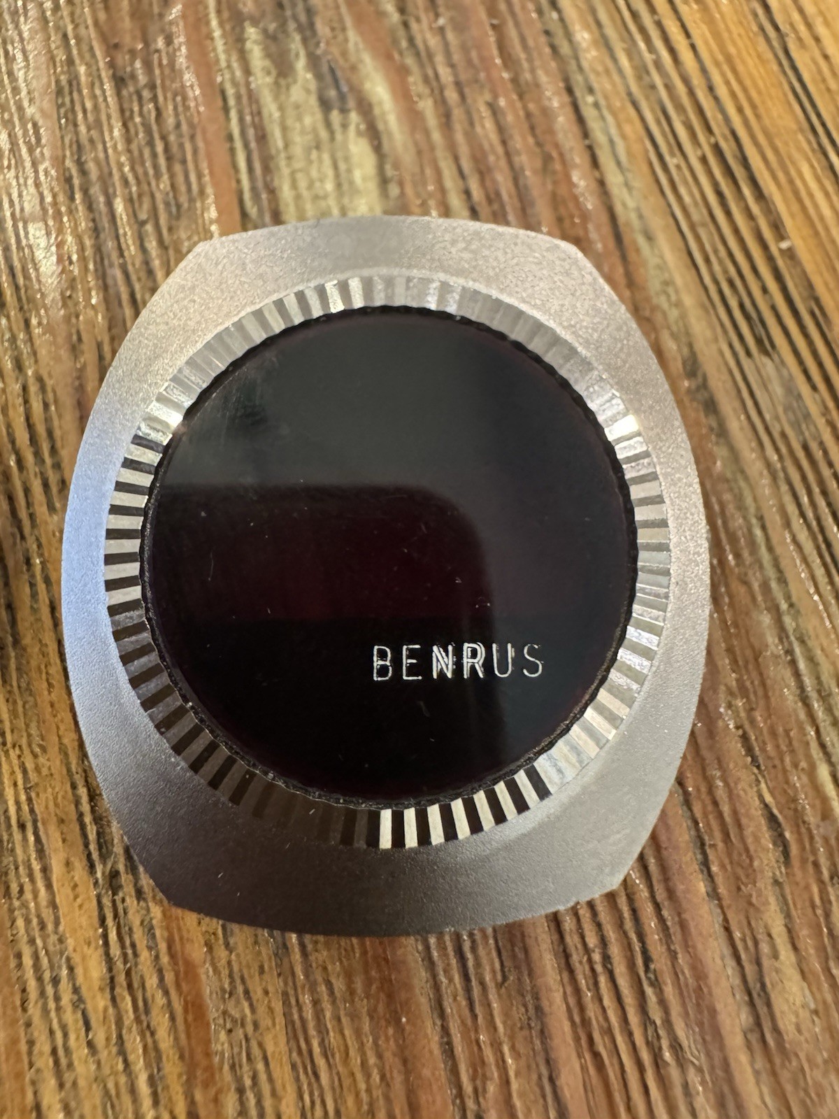 Lot Of 2 Vintage Benrus Red LED Men’s Watch Case Parts/Repair