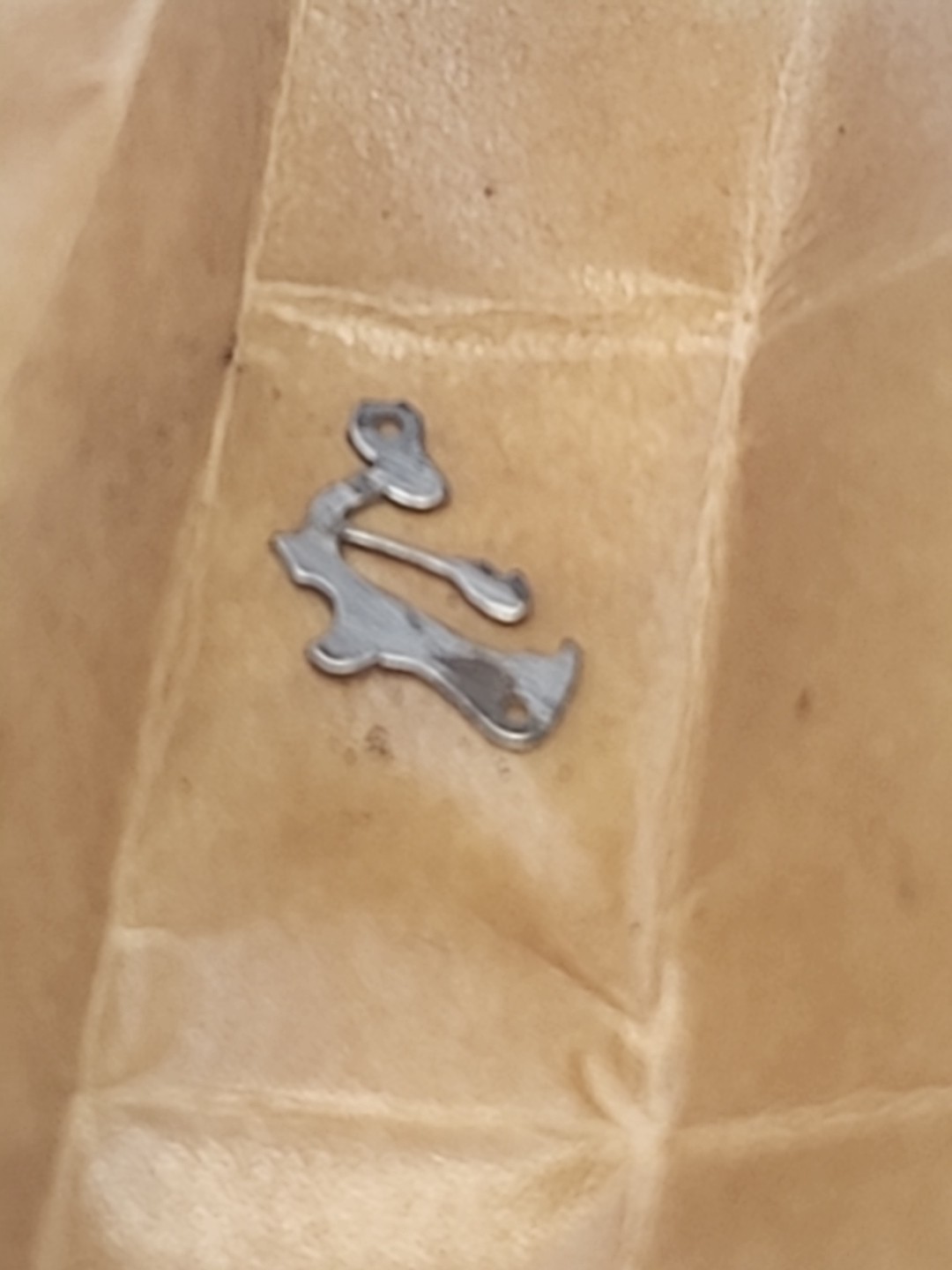 AS 1023 Setting Lever Spring watch part #445 Set Bridge New Old Stock